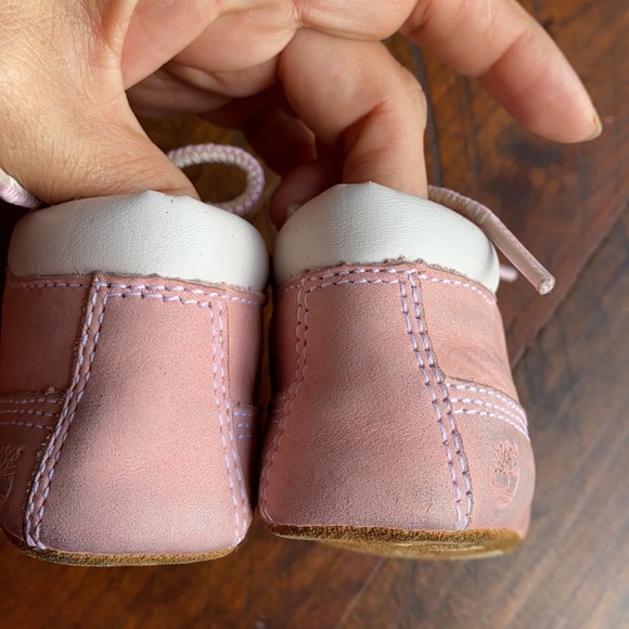 TIMBERLAND CRIB BOOTIE PINNK SIZE 1 - Picture 3 of 13